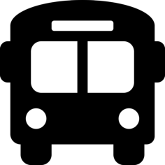 Map Bus Outline Svg Vector, Free Vectors File